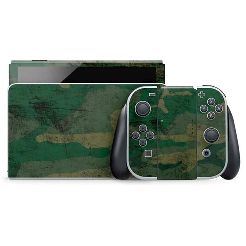 Camouflage Nintendo Switch OLED (2021) Skin
